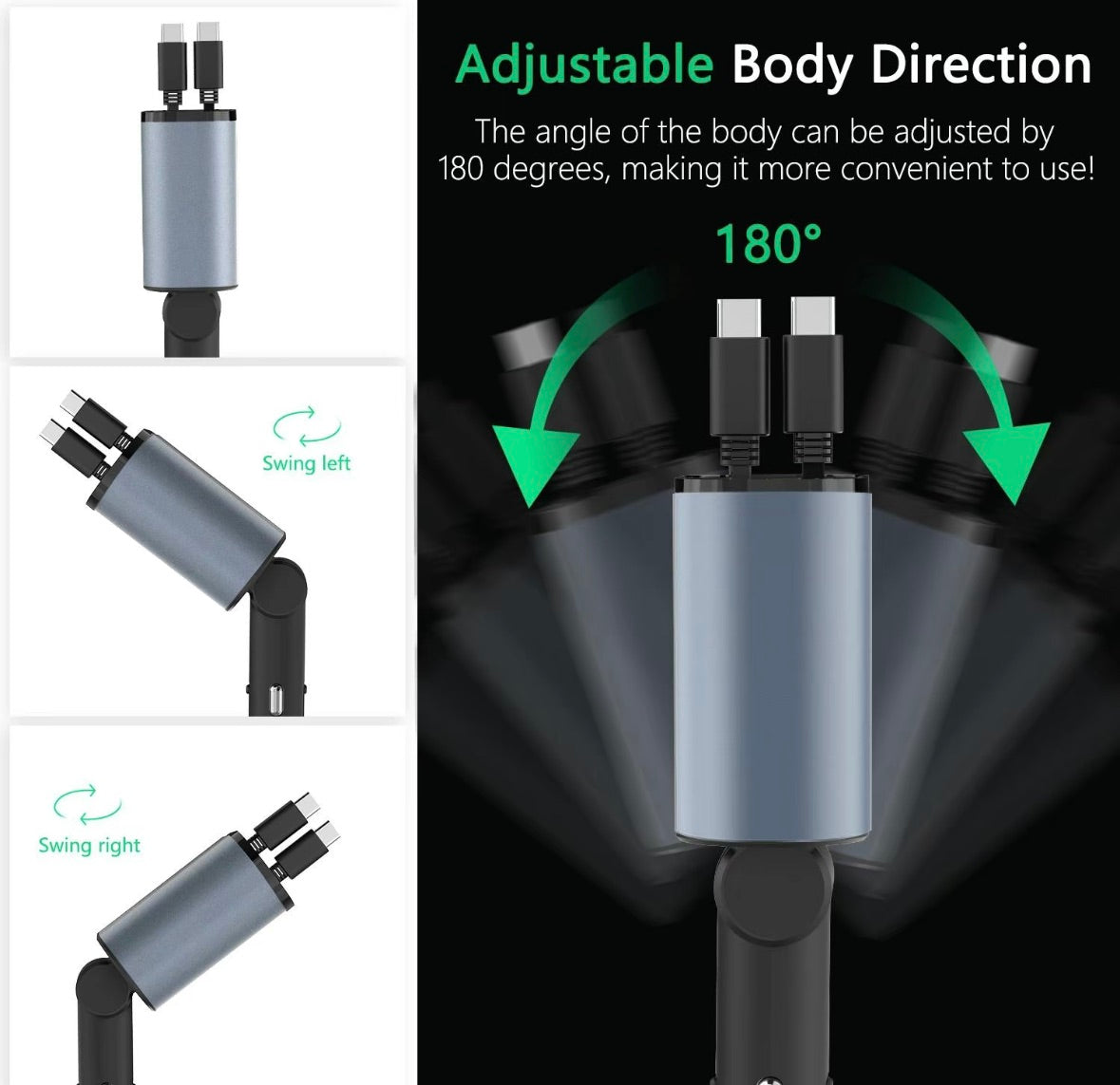 Retractable Car Charger